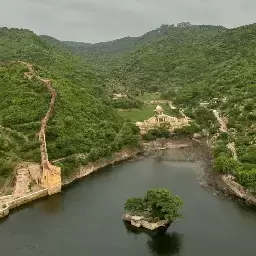 Hiking at Sagar Lake Side